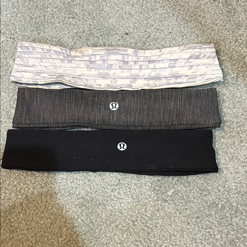 Lululemon Headbands Set of Three